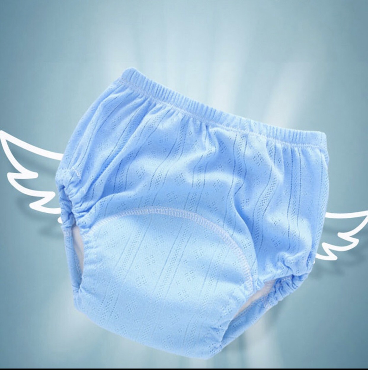 Quần bỉm vải riokids THOÁNG KHÍ cao cấp chống hăm size 80 90 100