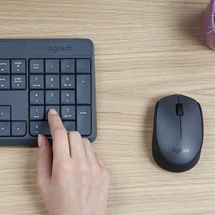 Bộ Bàn Phím Và Chuột Không Dây Logitech MK235