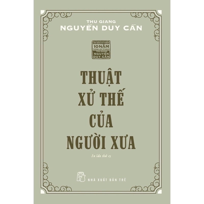 Sách - thuật xử thế của người xưa