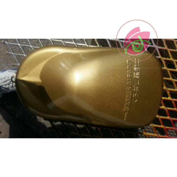 SƠN SAMURAI MÀU VÀNG ĐỒNG ÁNH KIM LẤP LÁNH 1123