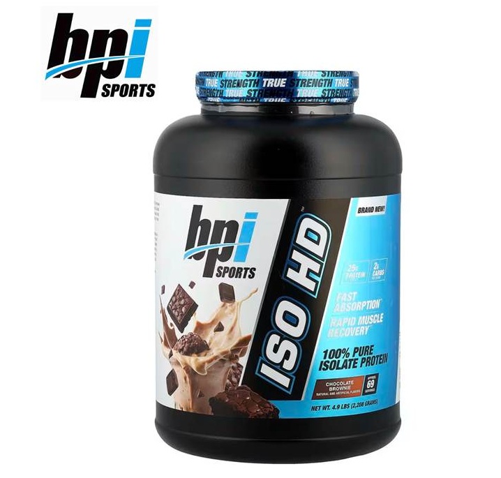 Whey Protein Tăng Cơ BPI Iso HD 100% Pure Protein Isolate 4.9lb (2.2kg)
