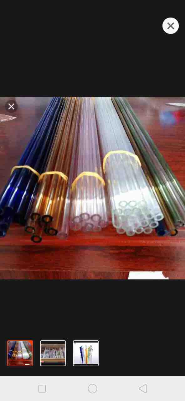Ống hút thuỷ tinh combo 20