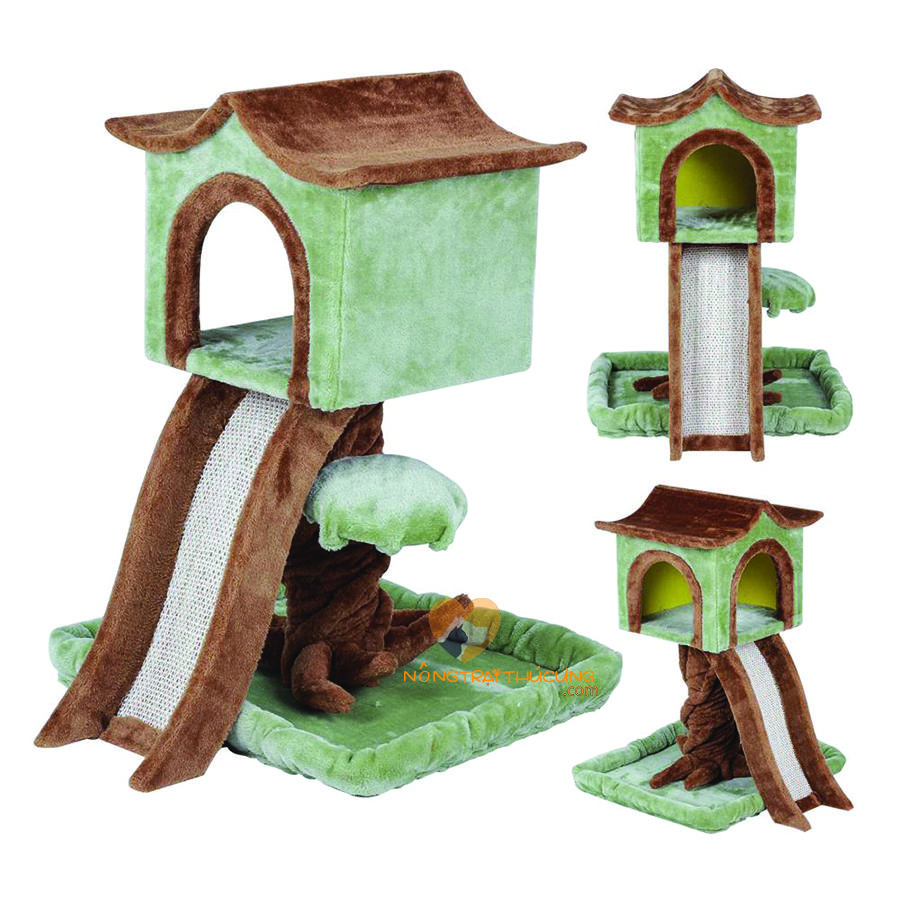 Cat Tree - Nhà Cây Cho Mèo - Mã LZ0141 - [Nông Trại Thú Cưng]