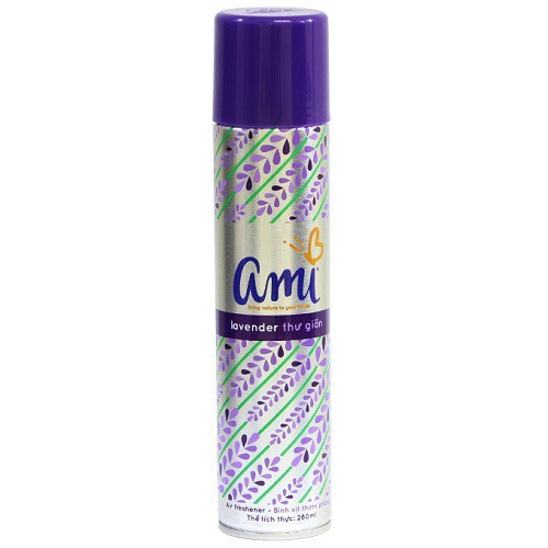 Nước xịt phòng Ami Đủ mùi chai 280ml