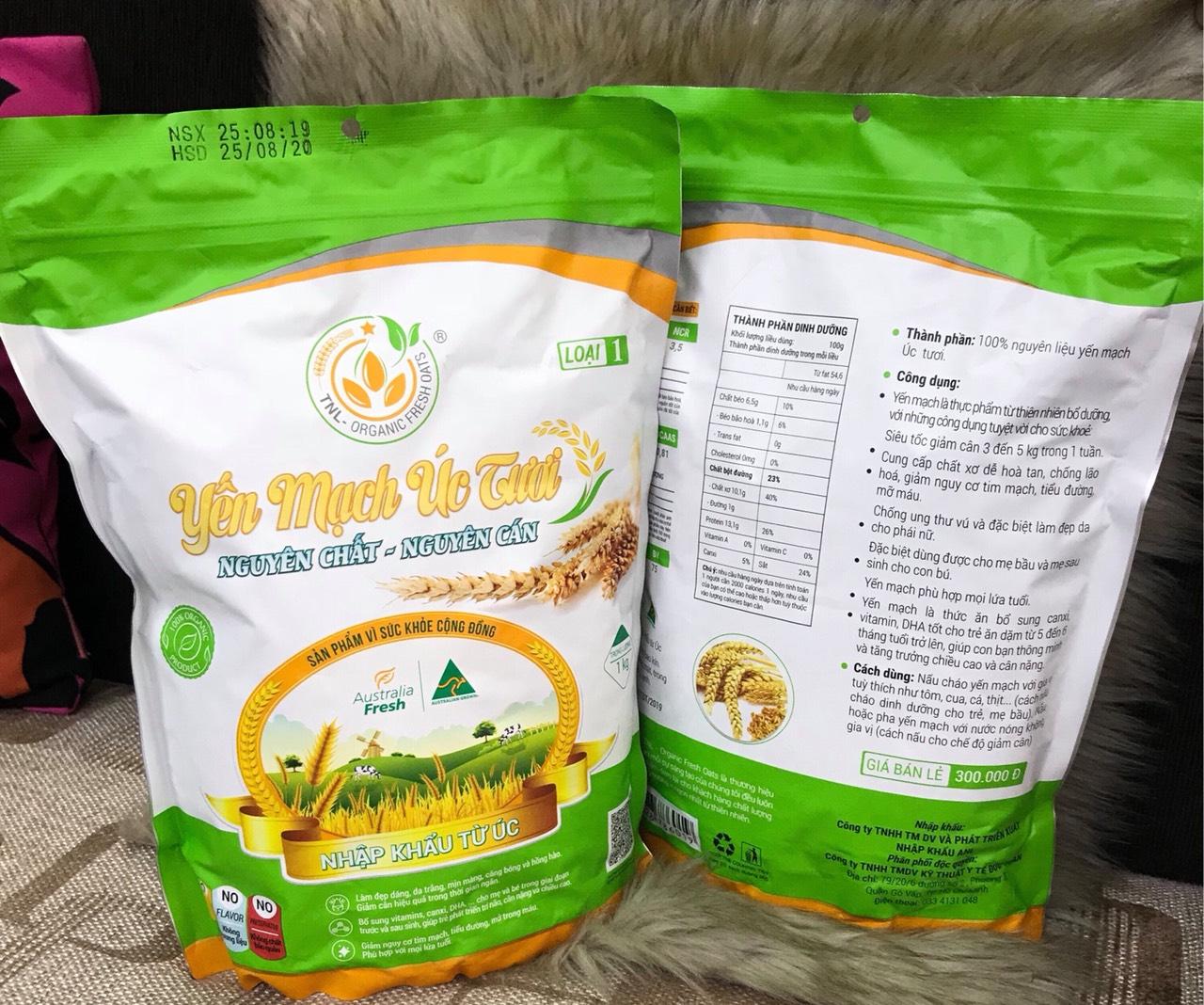 YẾN MẠCH ÚC TƯƠI LOẠI 1