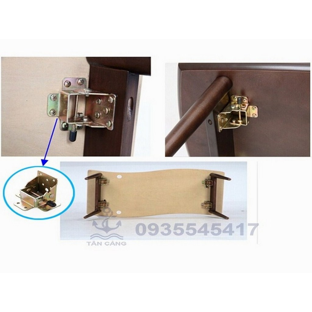 [HCM]Bản lề chân bàn gập kiểu