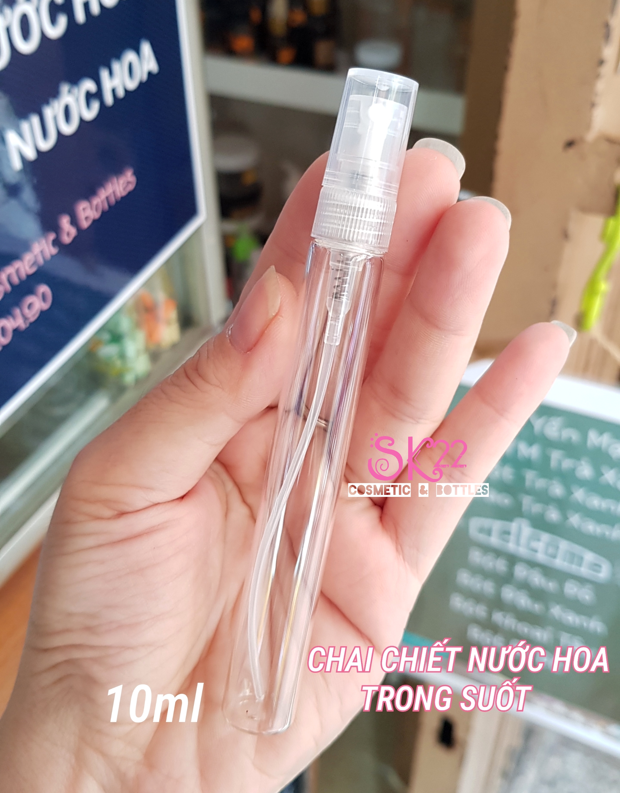 🥕Set 10 CHAI CHIẾT NƯỚC HOA DÀI 10ML🥕