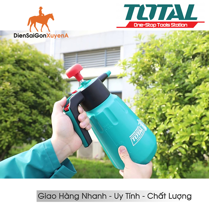 Spray bottle watering sprayer mist 2 liters type good Total THSPP2021