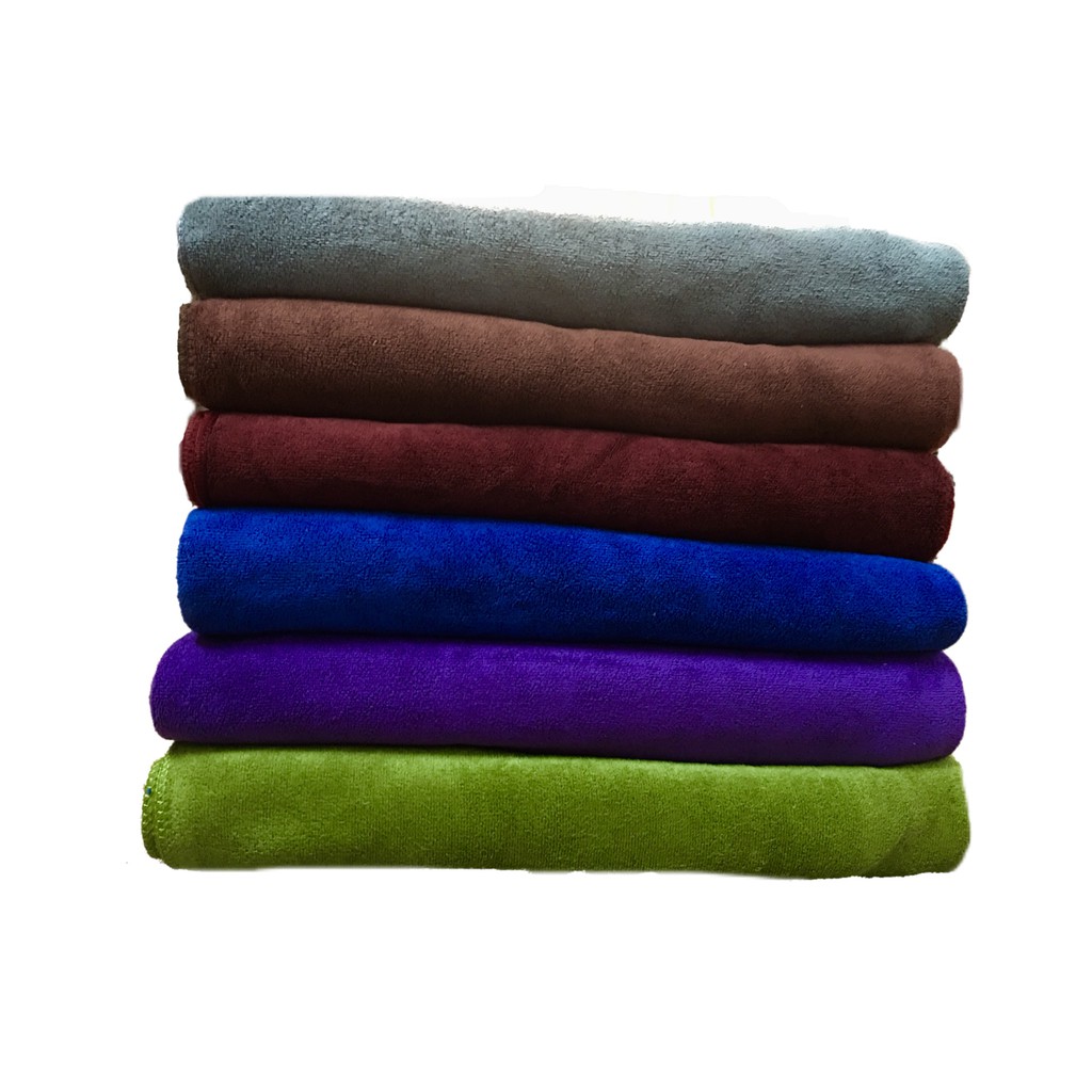 Khăn gội đầu si.êu thấm kích thước 35*75cm chất liệu microfiber