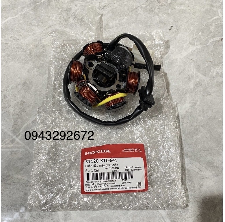 Cuộn Điện Dream 100, Wave 100, Rs 100 Honda ( 31120KTL641 )