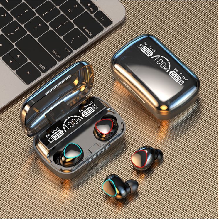 Tai Nghe Bluetooth Không Dây M10 Pro Pin Cực Trâu Nghe Nhạc Cực Hay Chơi Game Cực Đã Tai Nghe Không Dây ,Tai Nghe Bluetooth 5.1 Bảo Hành 12 Tháng