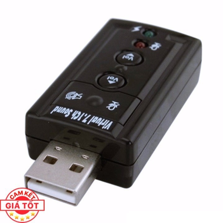 USB Ra Sound 3D 7.1 Âm Thanh Chuẩn