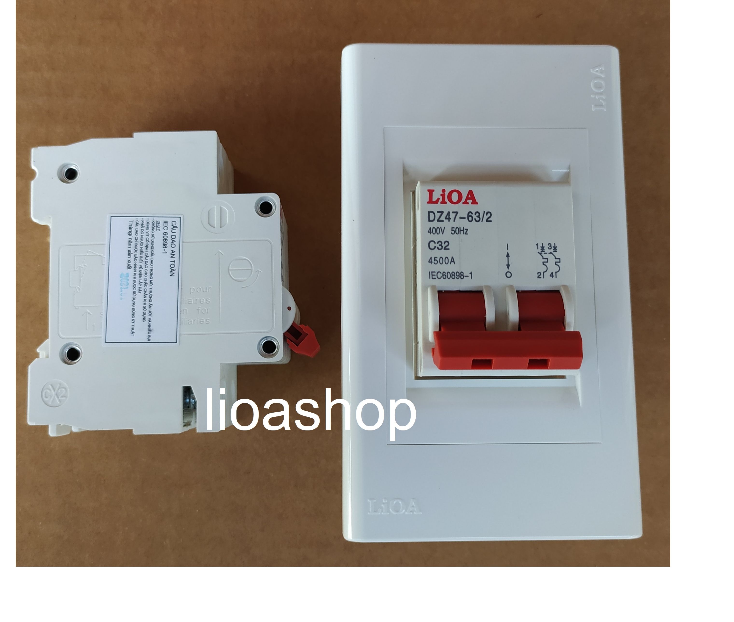 MẶT CHỨA ÁT ĐÔI DÙNG CHO ÁT CÀI LiOA. - LẮP CHÌM.