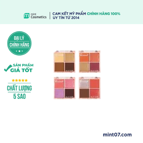 Phấn Mắt Silkygirl Full Bloom Shadow Quad