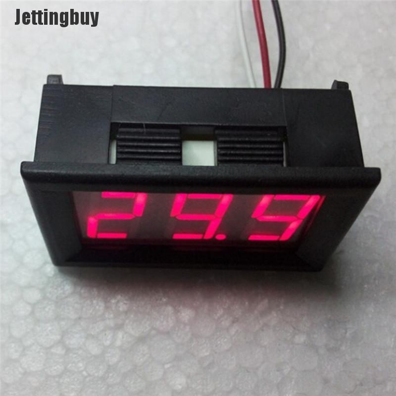 Jettingbuy Mini voltmeter tester Digital voltage test battery DC 0-30V red auto car LW SZUS