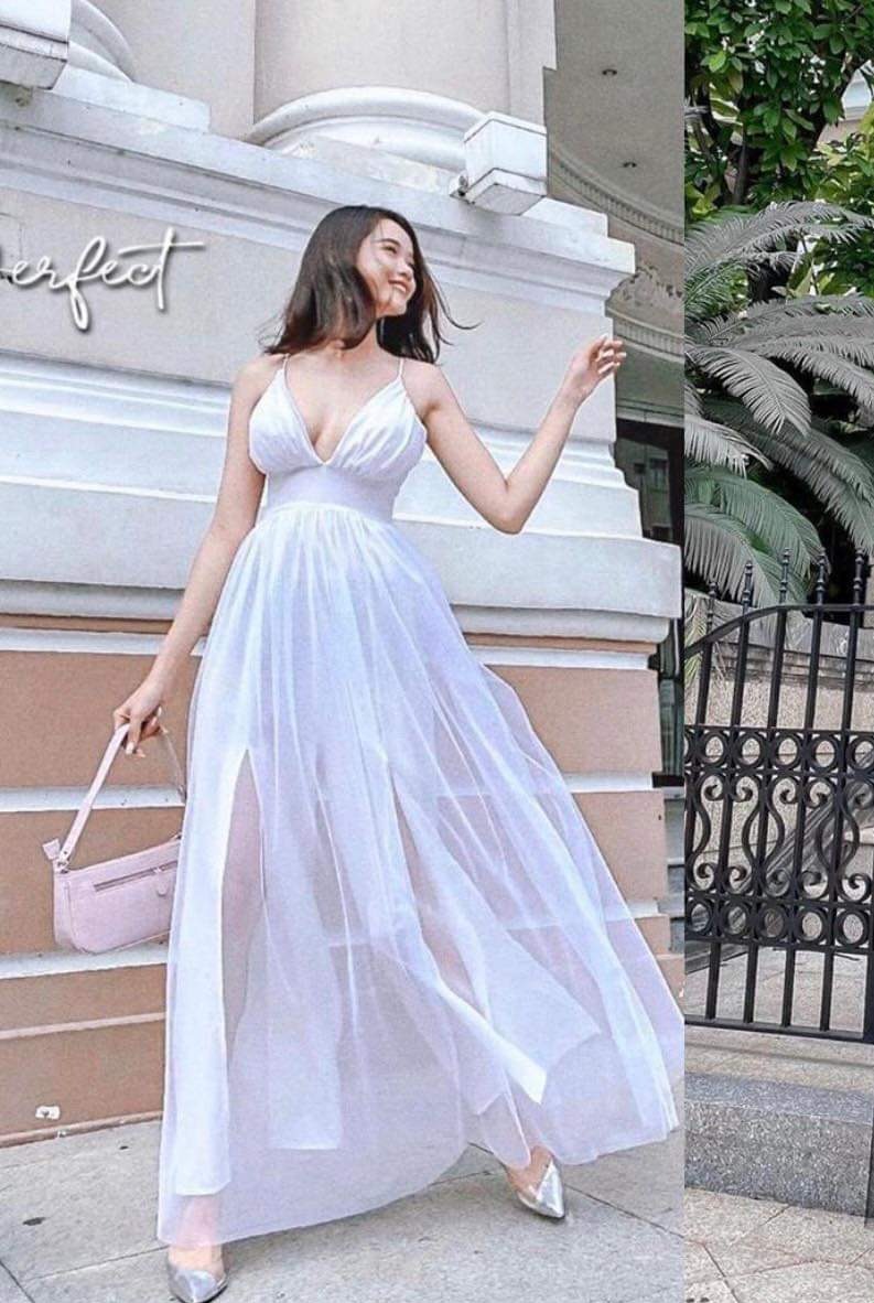 [HCM] ĐẦM MAXI ĐI BIỂN SANG CHẢNH