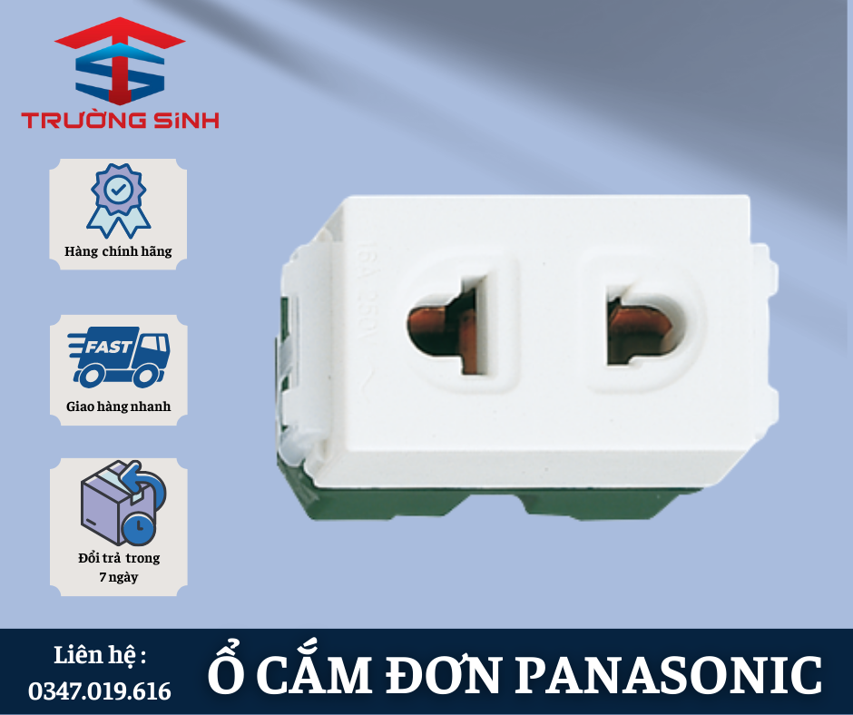 Ổ cắm đơn Panasonic