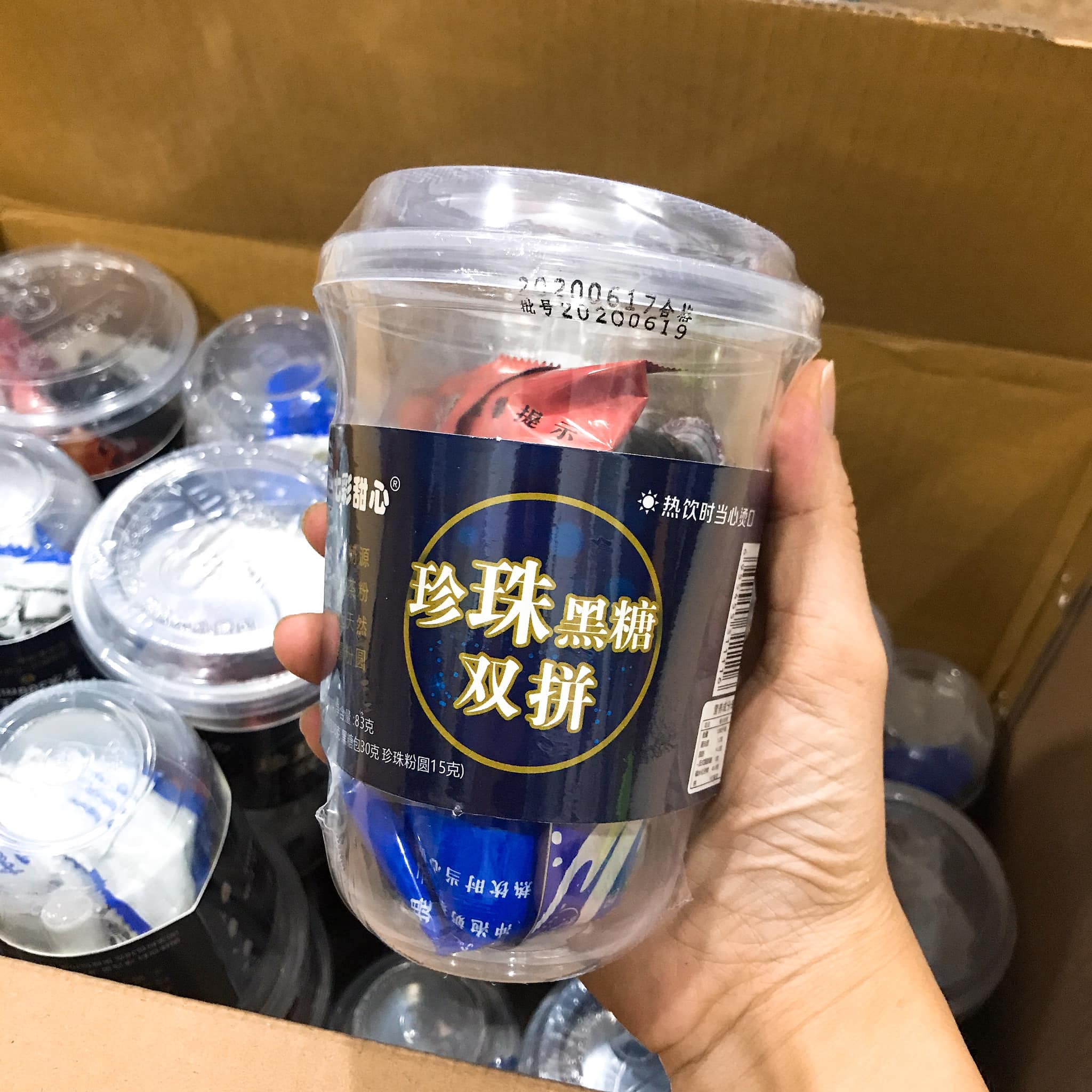 Trà Sữa Tươi Trân Châu đường đen tự pha