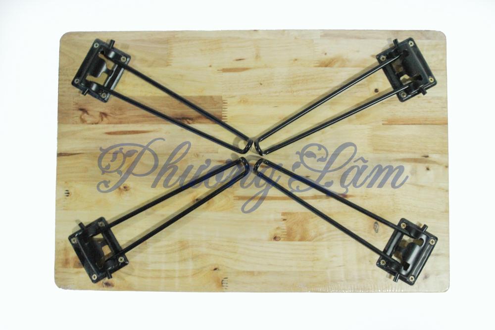 BÀN GỖ XẾP CHÂN SƠN TĨNH ĐIỆN 40x60
