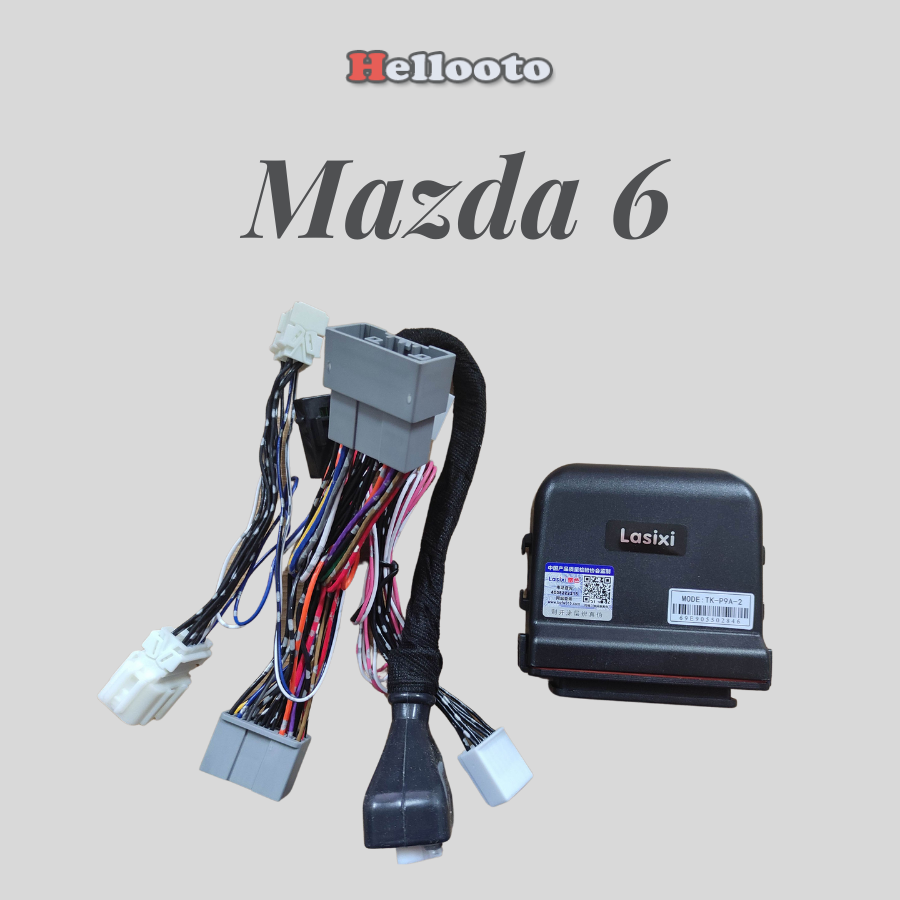 Tự động gập gương, lên kính xe Mazda 6 2015 đến 2020 hàng Lasixi cắm giắc gin, lắp đặt dễ dàng, sử dụng tiện lợi, tự động gập gương và lên kính khi bấm khóa cửa xe