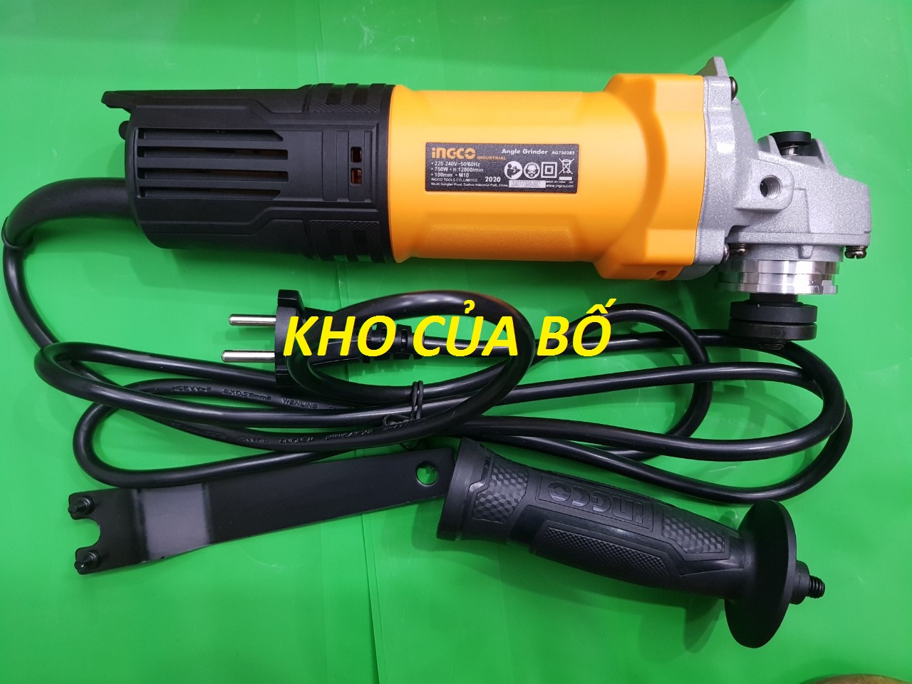 Máy mài góc 750W( công tắt đuôi) ingco AG750282