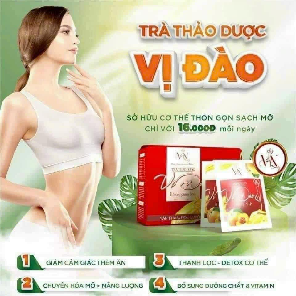 [Giảm cân] TRÀ GIẢM CÂN VỊ ĐÀO ĐÔNG ANH ( hàng chính hãng)