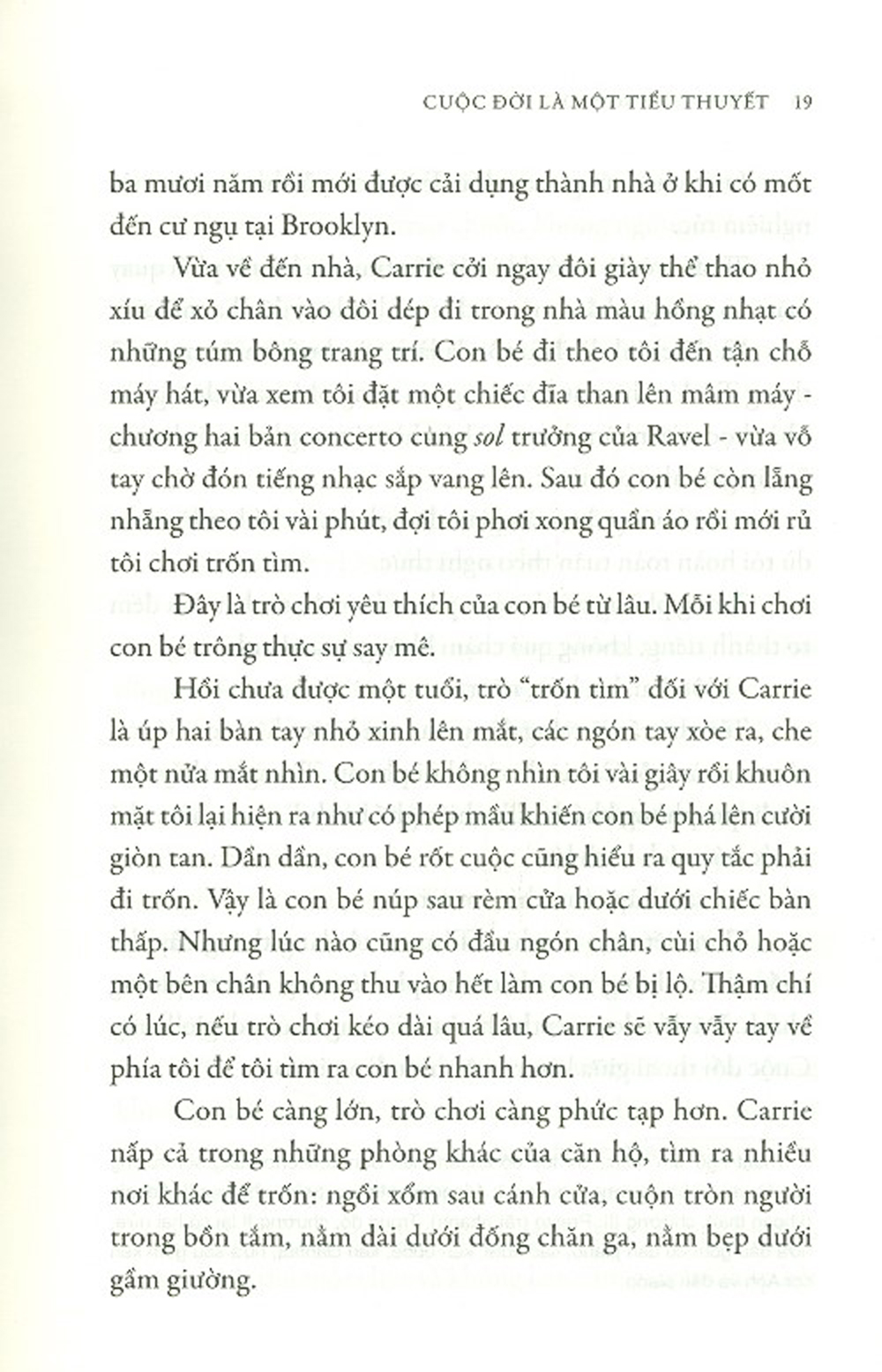 Cuộc Đời Là Một Tiểu Thuyết