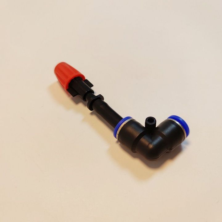 Béc phun sương đơn cam 1 hướng nối nhanh góc 8mm