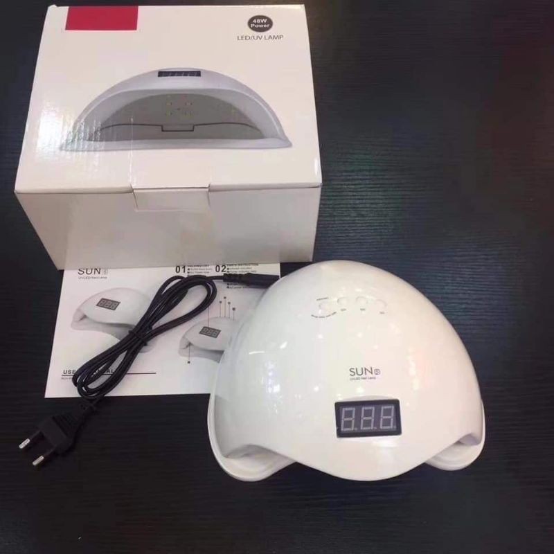 Máy hơ gel sun 5 hơ móng 48w chính hãng uv/led