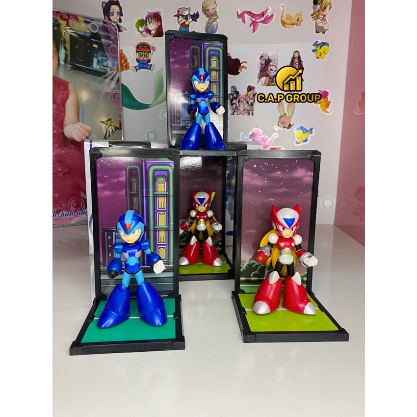 Mô hình Megaman Rockman và Zero Đồ chơi tuổi thơ 8x 9x