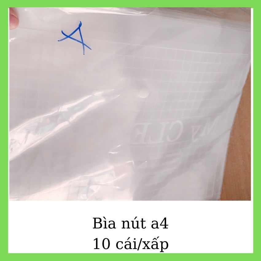 Combo 5 Bìa Nút My Clear