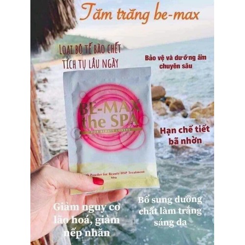 [ Lẻ 1 Gói ] Bột tắm trắng Be-Max The Spa Bath Powder