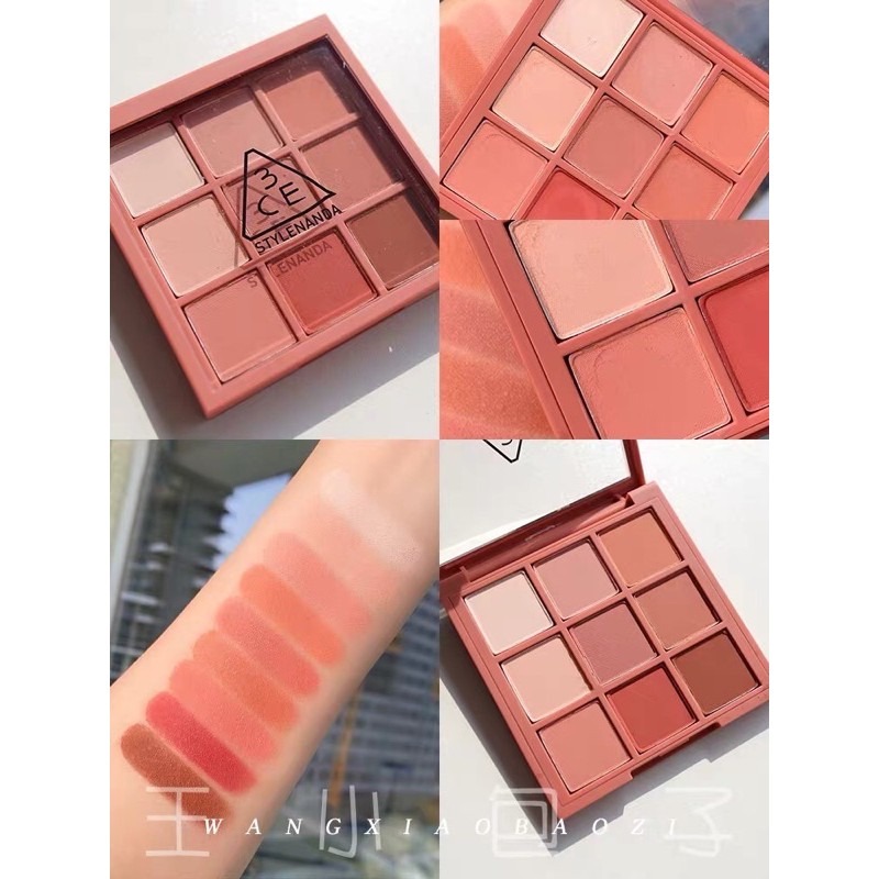 Bảng Phấn Mắt 9 Màu 3CE Multi Eye Color Palette
