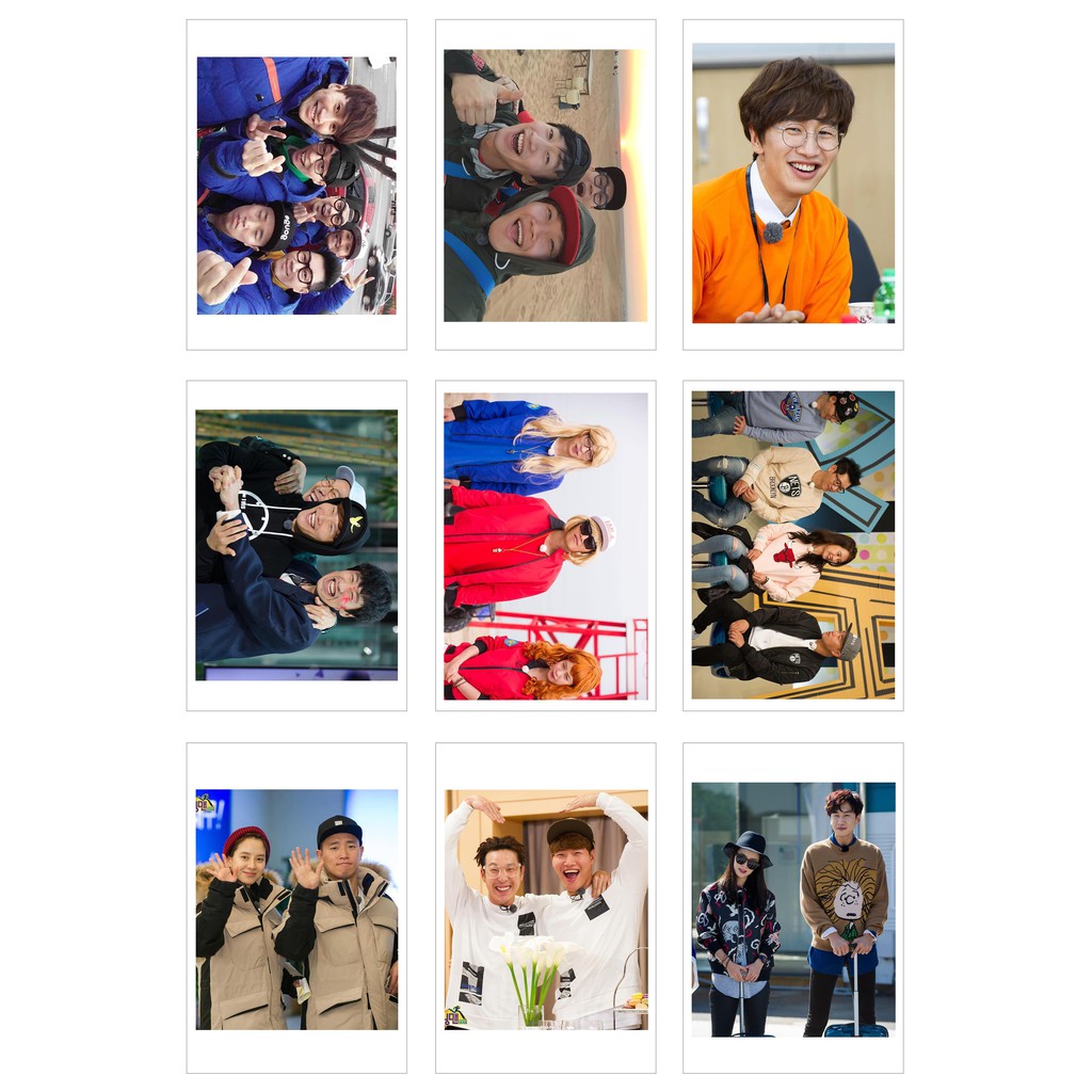 Lomo Card Ảnh RUNNING MAN ( 45 ảnh)
