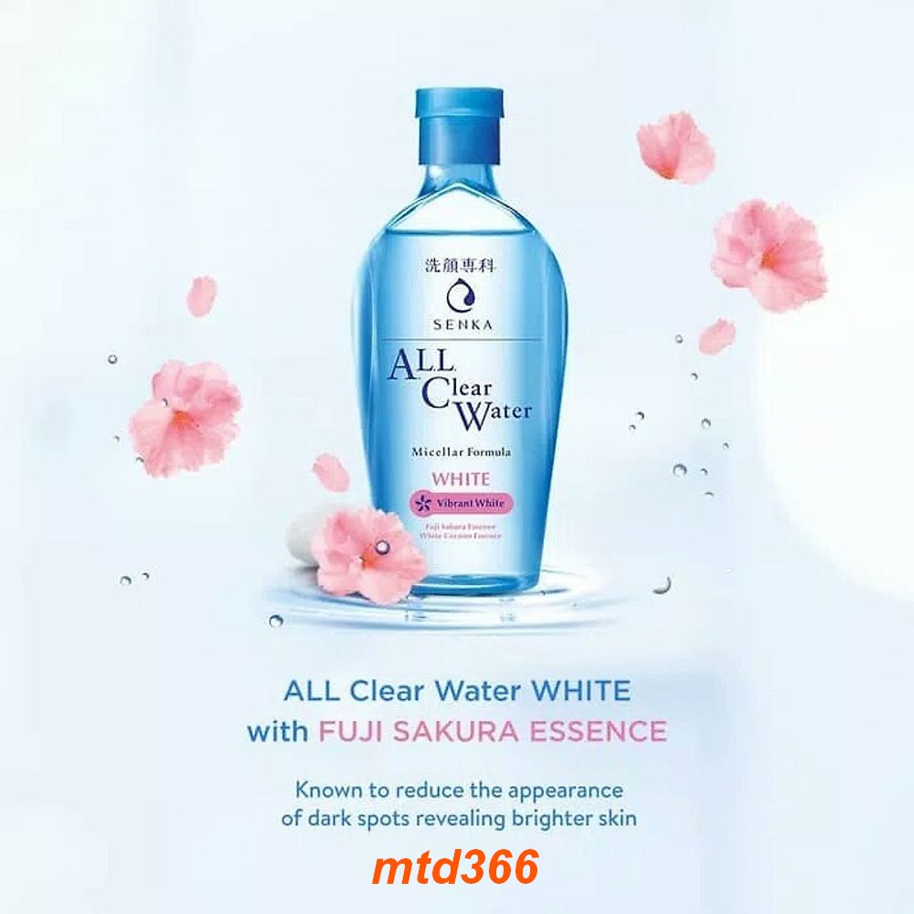 Nước Tẩy Trang 230ml Senka Dưỡng Trắng