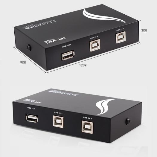 Bộ chia 2 máy tính dùng chung 1 máy in Switch USB MT-VIKI chất lượng cao