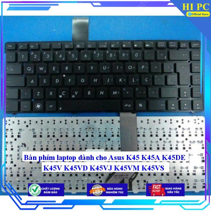 Bàn phím laptop dành cho asus k45 k45a k45de k45v k45vd k45vj k45vm k45vs - phím zin - hàng nhập khẩu