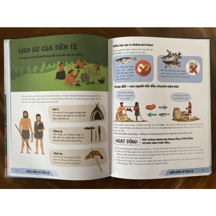 Sách Thương vụ đầu tiên của tôi ( My First Business Encyclopedia ) - Sách học quản lý tài chính cho trẻ - Á Châu books, Bìa Cứng, In Màu - Hình ảnh 8