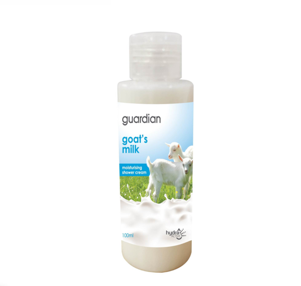 Sữa tắm Guardian sữa dê dưỡng ẩm 100ml - 1000Ml | Goat's Milk Moisturising Shower Cream.