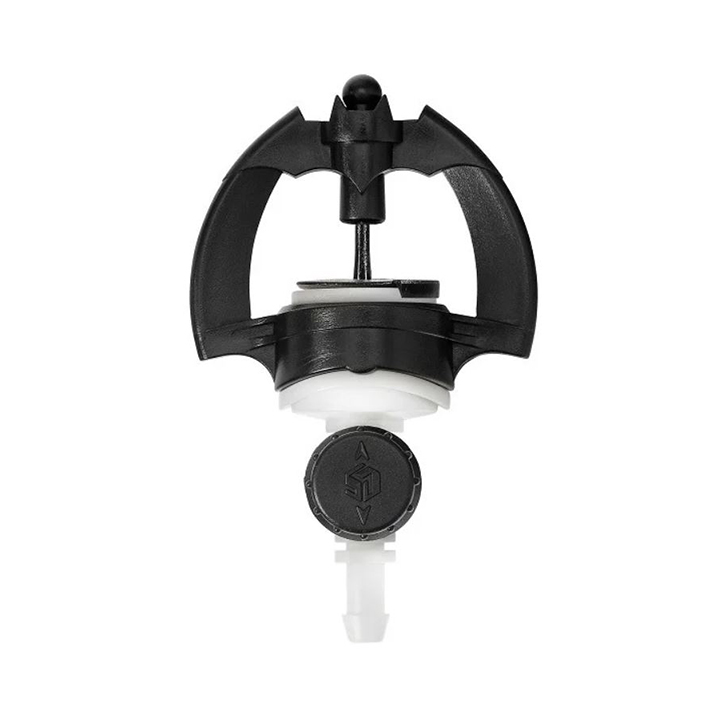 Béc tưới SD9000 liền van, béc phun mưa tưới cây, chống côn trùng, có van điều chỉnh lưu lượng tưới