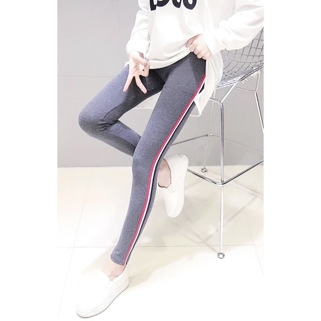 Quần legging viền chữ Quần ôm nữ Quần leeging co giãn 4 chiều fom dưới 60kg -CÓ SIZE XL DƯỚI 65KG