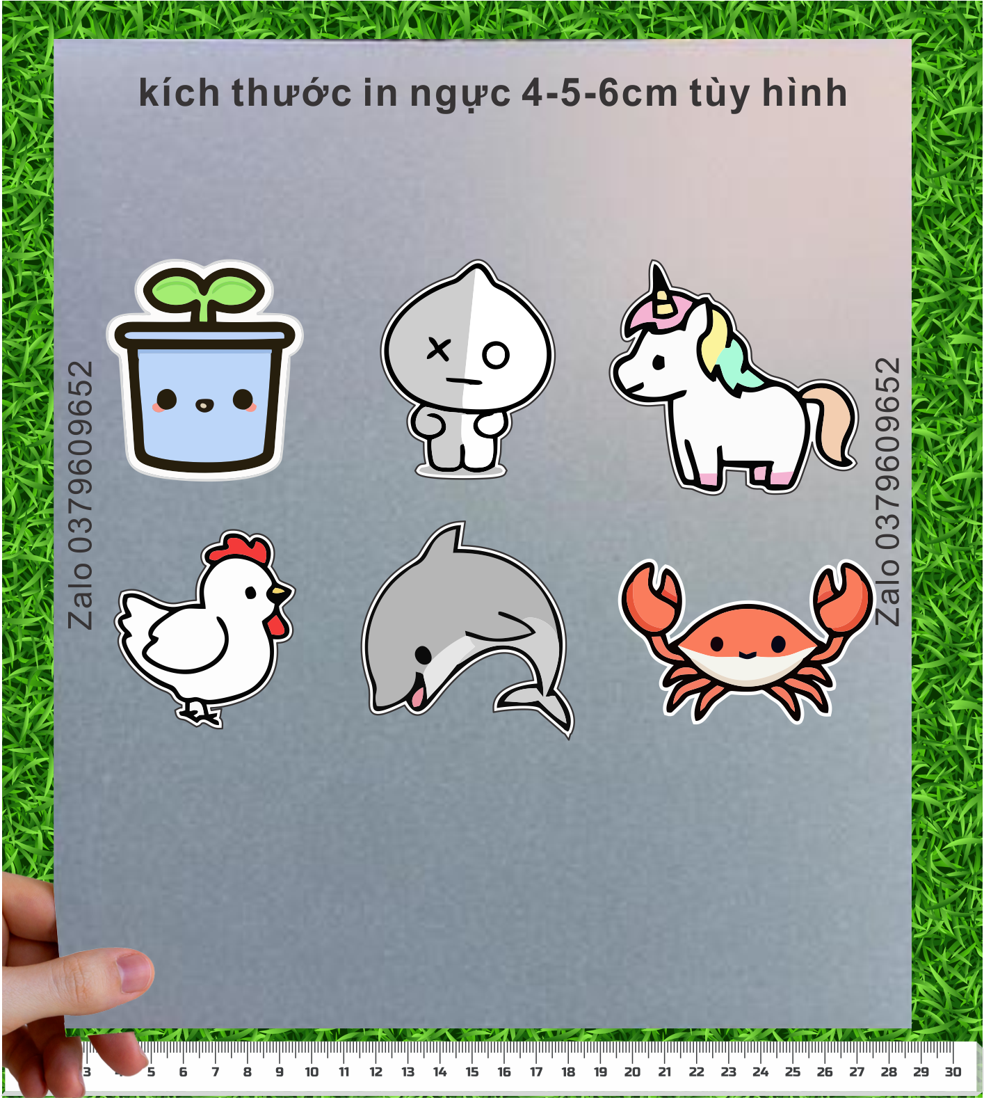 [Sticker ủi nhiệt ] Hình ủi các sticker đáng yêu chọn lọc post 5