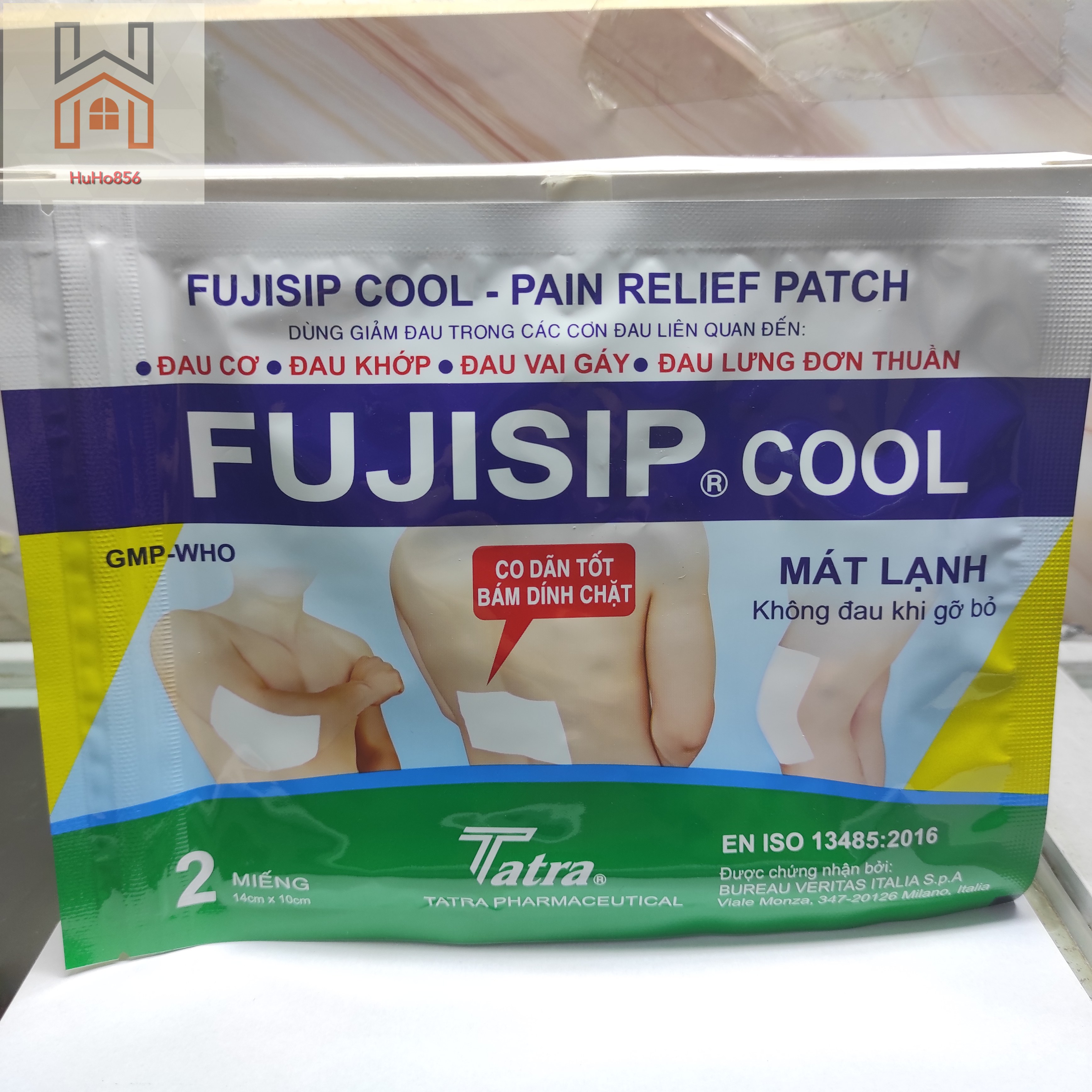 Cao dán fujisip cool gói 2 miếng mát lạnh