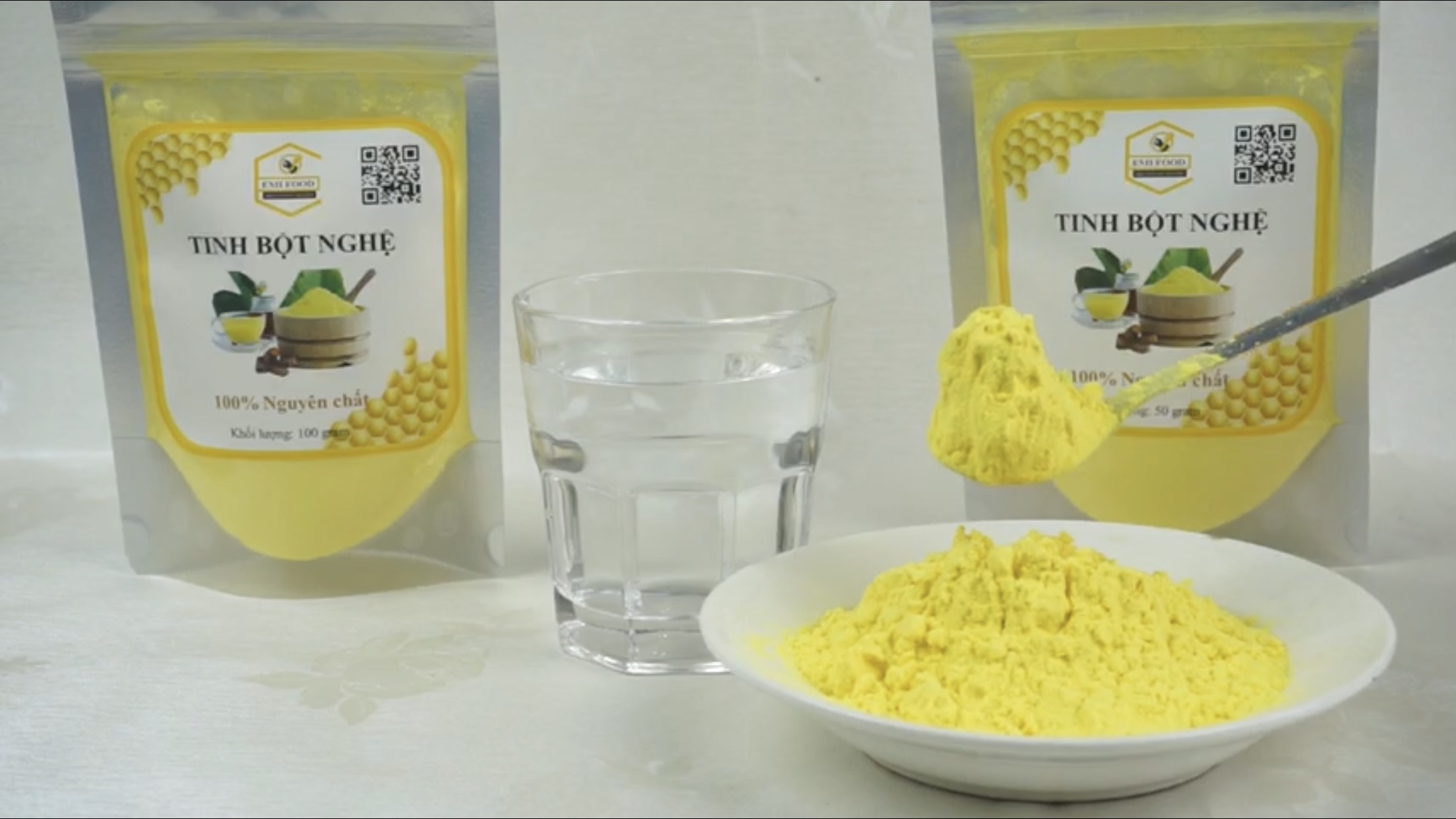 Tinh Bột Nghệ Nguyên Chất Đăk Lăk 50 gram