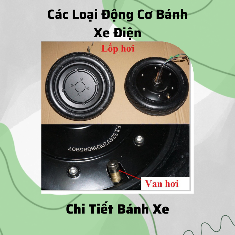 Các Loại Động Cơ Bánh Xe Điện