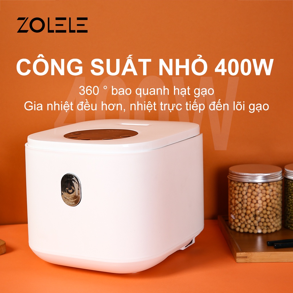 Nồi cơm điện đa năng ZOLELE ZB002 2.5L ( lòng nồi 1.2L)