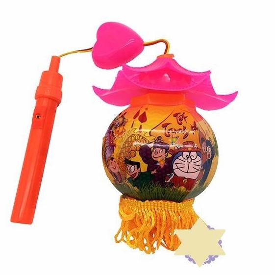 Lồng đèn trung thu mái đình có nhạc vui nhộn