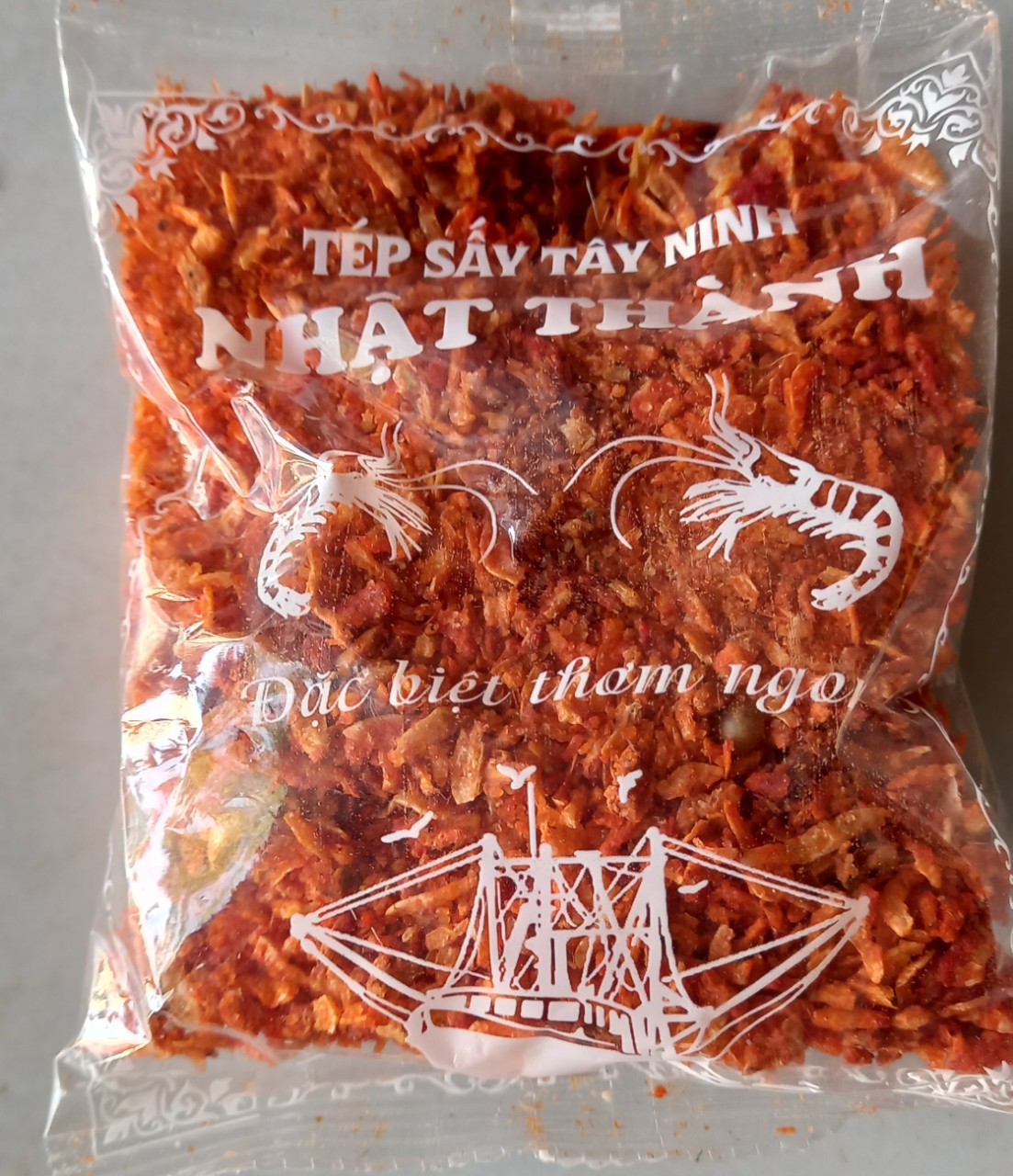 Tép sấy ăn liền đặc biệt thơm ngon ăn bánh tráng - -bịch 100g
