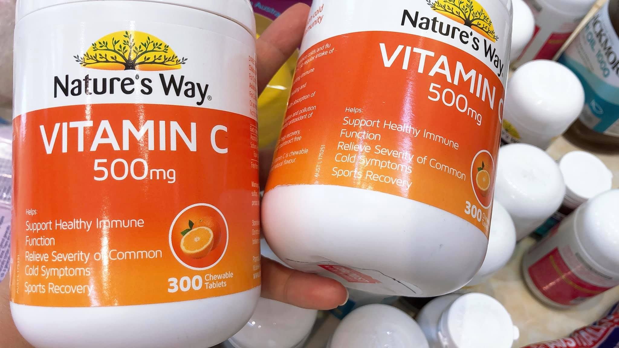 Natures way Vitamin C 500mg