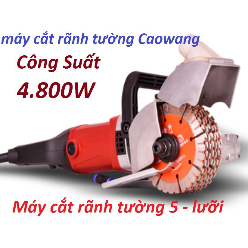 Máy Cắt Tường Tạo Rãnh 5   7 Lưỡi